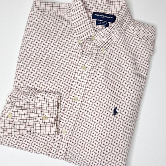Ralph Lauren Golf Men's Blake Button-Down Long Sleeve Shirt‎ Size Large Cotton - Picture 1 of 9